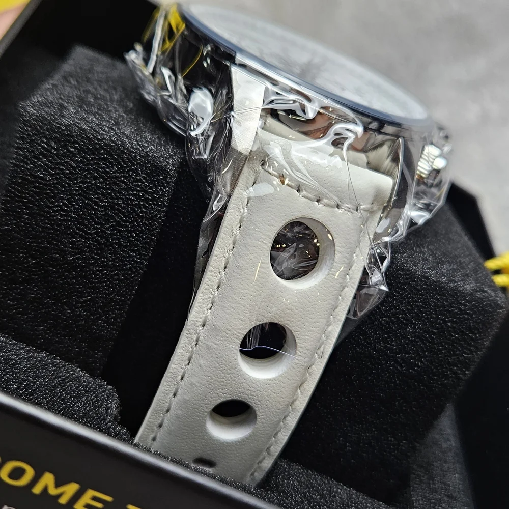 Invicta Men’s Chronograph Watch 24083 – White Dial – 100M Water Resistant – New